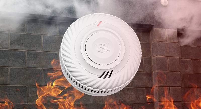 wireless smoke detector